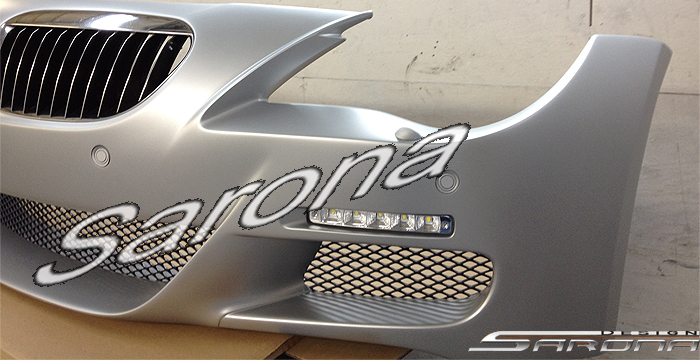 Custom BMW 6 Series Front Bumper  Coupe & Convertible (2004 - 2010) - $750.00 (Part #BM-007-FB)